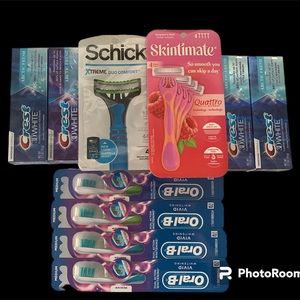 Women’s & Men’s Personal Care Oral Care Grooming Care Bundle Crest Oral B